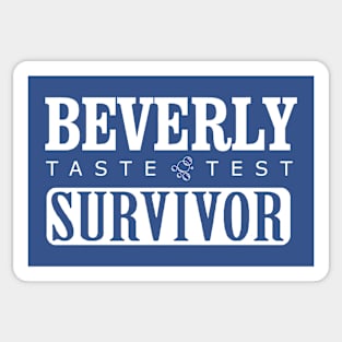 Beverly Taste Test Survivor Sticker